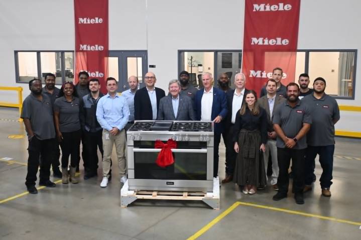 Miele reaches milestone in Opelika relocation plan