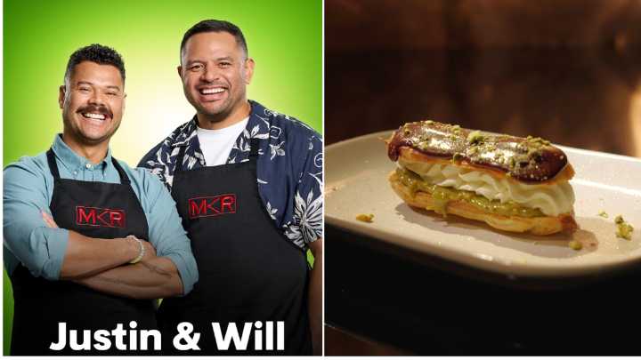 MKR Recipes Grand Final: Justin and Will’s Chocolate Eclairs