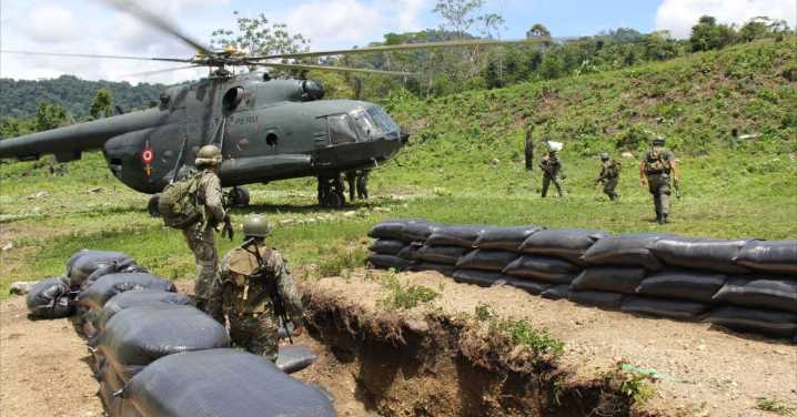 EP y PNP se enfrentaron a remanentes de Sendero Luminoso: Tres heridos dejó operativo en el Vraem