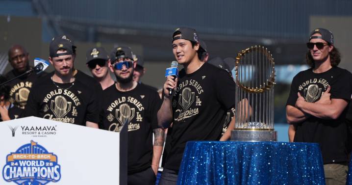 Shohei Ohtani and the Los Angeles Dodgers are already talking about a World Series three