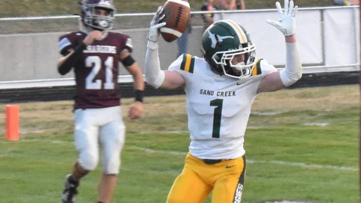 Four Aggies represent Sand Creek on Big 8 All Conference Football team