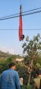 Indrunag paragliding mishap: Pilot, tourist dangling from power lines rescued after 4‑hour ordeal