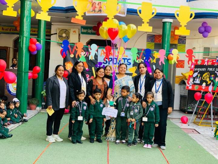 Chandigarh Public School, Baltana, observe Kindergarten annual sports day