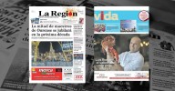 La portada de La Región de este domingo, 30 de noviembre