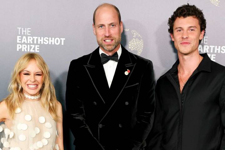 Prince William Arrives to Earthshot Prize Awards in Brazil with Shawn Mendes, Kylie Minogue