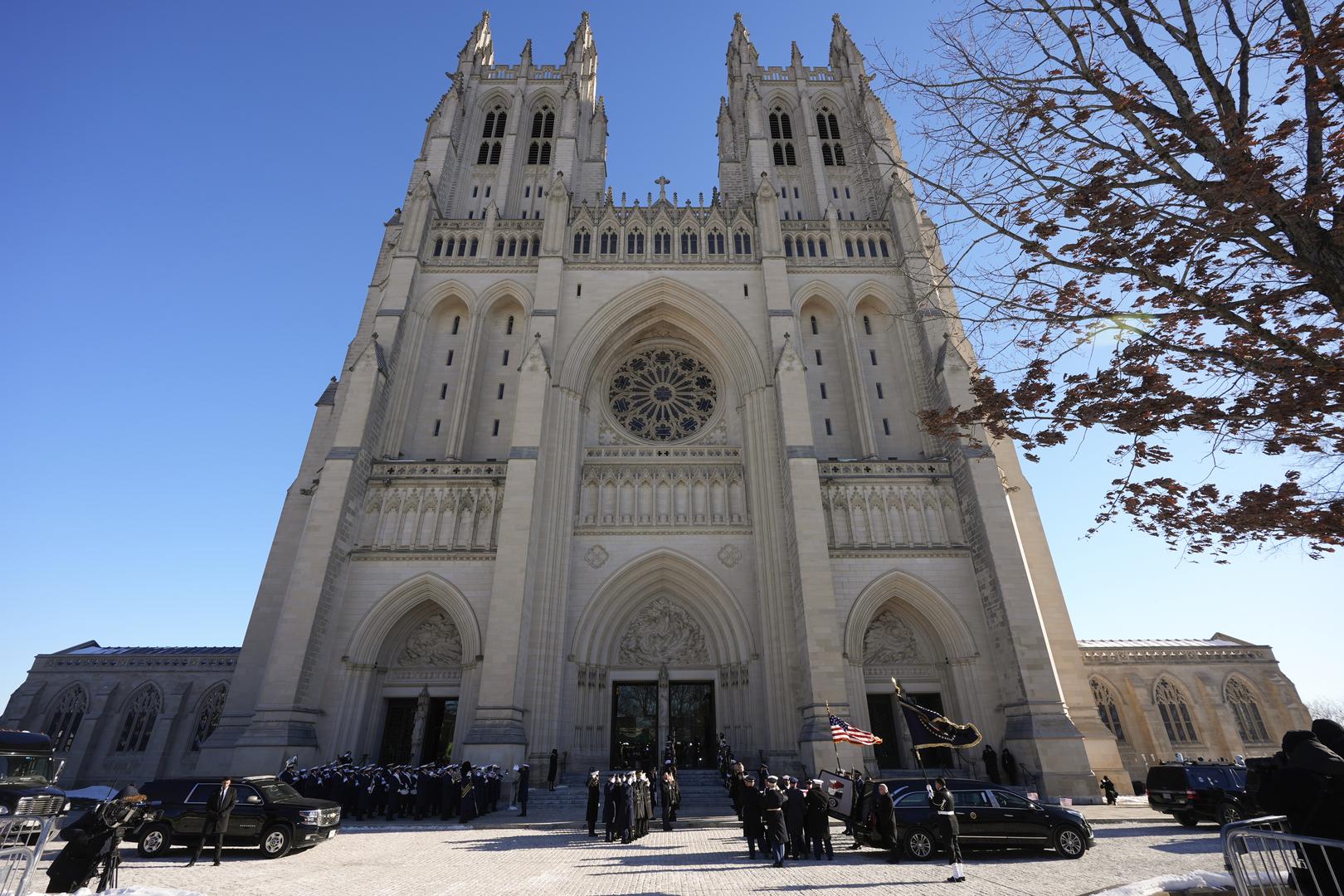 Funerals at Washington's National Cathedral tell the story of a nation