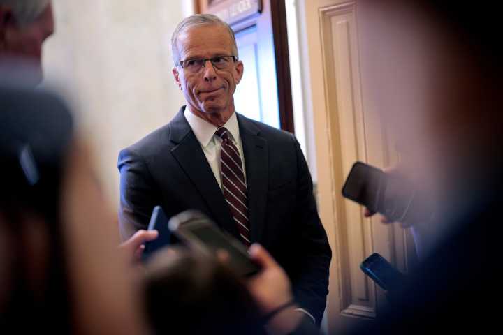 Thune says extended shutdown means Senate needs to shift date on funding government