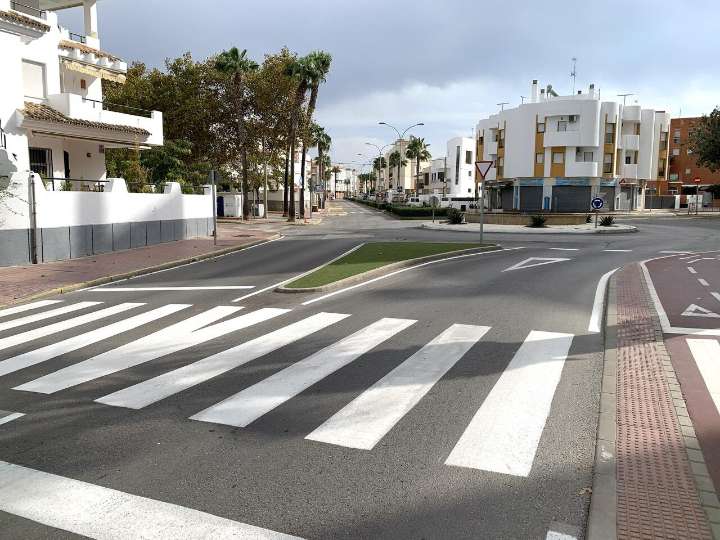 El Ayuntamiento inicia la segunda Campaña de Señalización Horizontal Vial