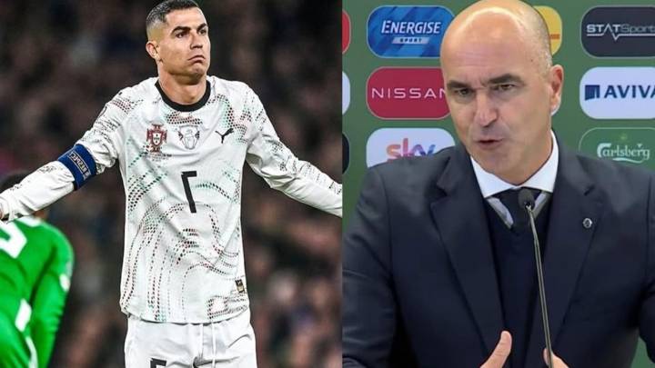 "Cristiano Ronaldo fue provocado", DT de Portugal lo defiende ante posible sanción tras codazo