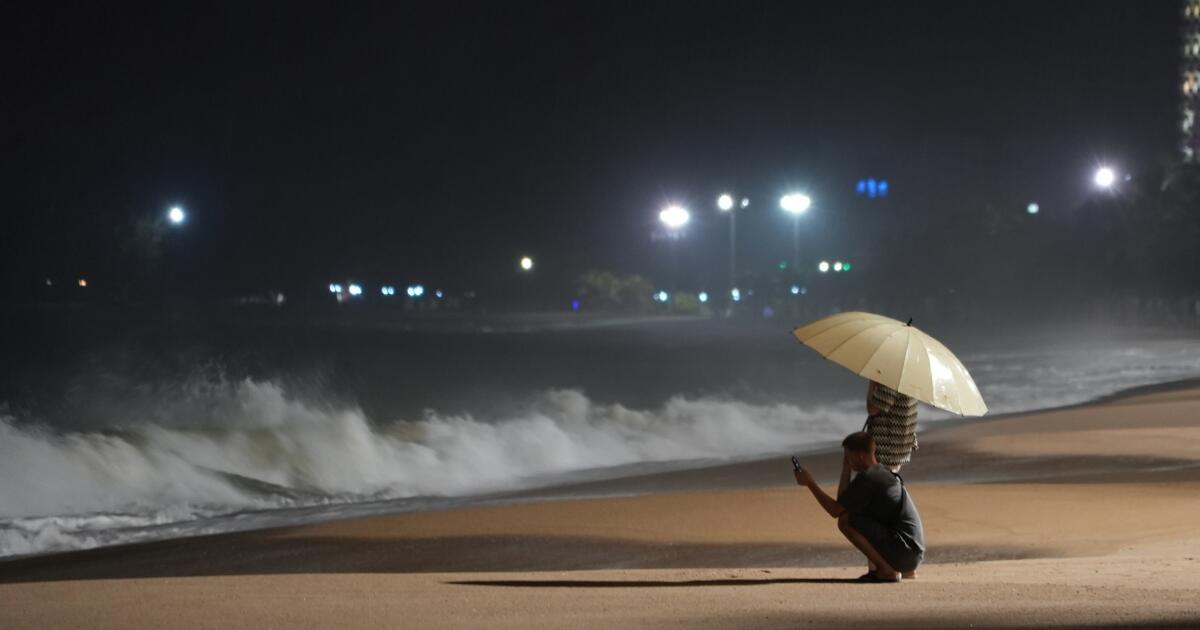 Typhoon Kalmaegi makes landfall in central Vietnam, bringing destructive winds and heavy rains