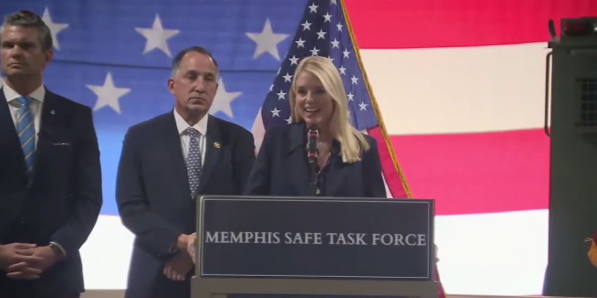 U.S. Attorney General Pam Bondi to meet with law enforcement in Tennessee Monday