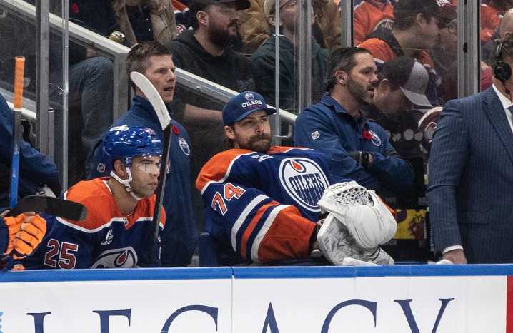 Oilers GM Stan Bowman on Edmonton’s scuffling start: ‘We’re just not clicking’