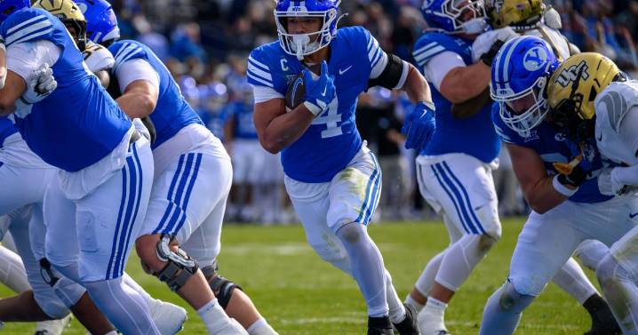 Bear Bachmeier and LJ Martin lead No. 11 BYU past UCF for a 41