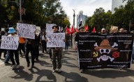 'Ya basta de violencia': Generación Z marcha en CDMX; policías les cierran el paso rumbo al Zócalo
