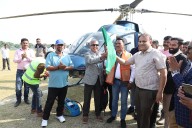 MP News: Second Ride Of Helicopter Service In Spiritual Region Completed