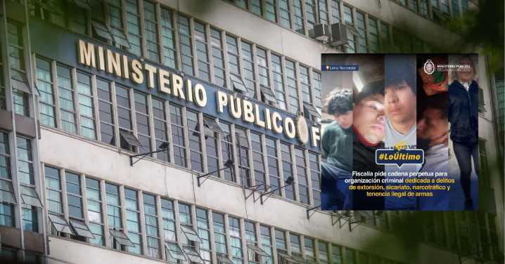 Fiscalía pide cadena perpetua contra miembros de 'La Nueva Jauría del Norte' por diversos delitos de extorsión