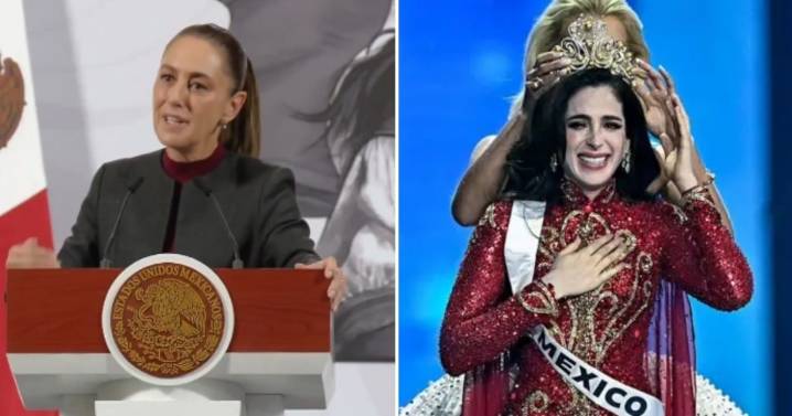 Sheinbaum felicita a Fátima Bosch por ganar Miss Universo; la reconoce por levantar la voz ante injusticias