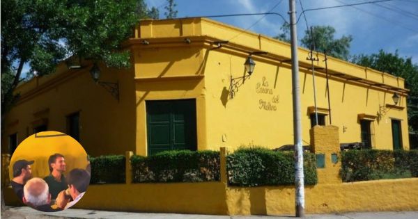 Cayó un ídolo de River a La Casona y nadie lo podía creer: se sacó fotos con todos