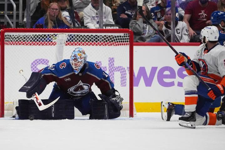 Scott Wedgewood enjoying moment as Avalanche keep on winning
