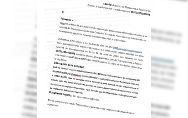 Irregulares, 32 centros contra adicciones