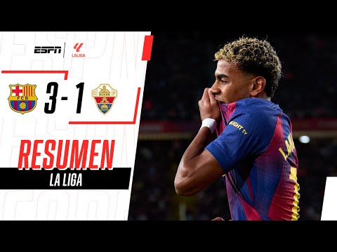 Dónde ver repetición del partido, Barcelona vs. Elche por la fecha 11 de LaLiga?