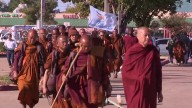 Why these Buddhist Monks’ are walking 2,300 miles for peace from Texas to Washington