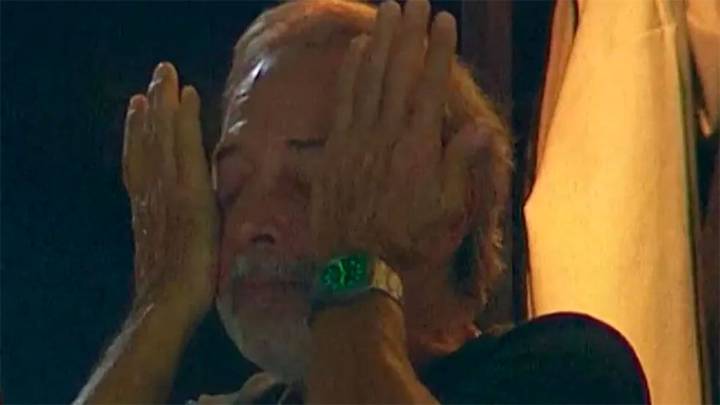 Video: la emoción de Guillermo Francella por el triunfo agónico de Racing frente a River