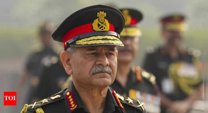 'Even Trump doesn't know ... ':  Army chief Upendra Dwivedi flags fog of 'clueless' future; cites India's challenges