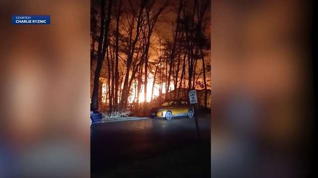 More than 200 people displaced after large fire near UMass Amherst