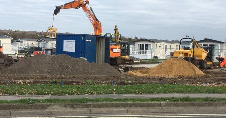 Nine lodges for private buyers at Felixstowe Beach park