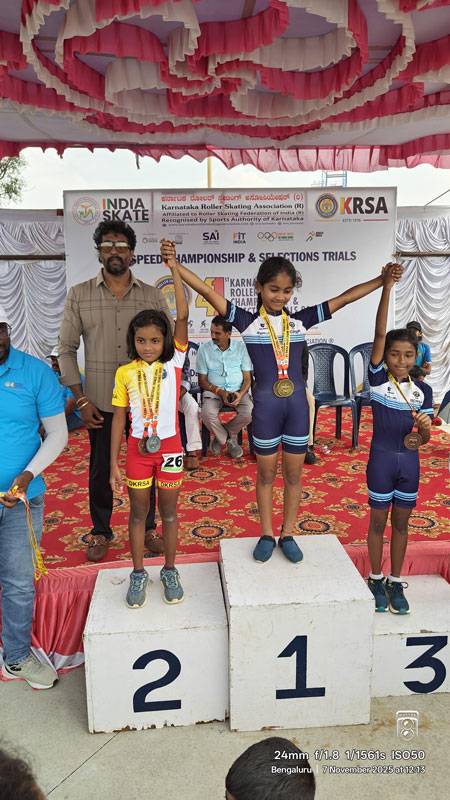 Mangaluru: St Agnes CBSE shines bright at Karnataka state Skating championship