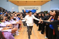 Inaugura Salomón Jara liga Telmex- Telcel de básquetbol 2025