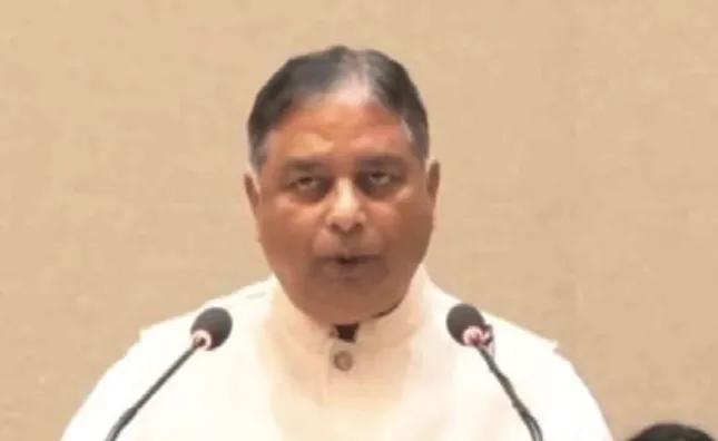 Sat Sharma takes oath as RS MP