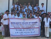 Kundapur: Stress Awareness Day observed by Moodlakatte Nursing College