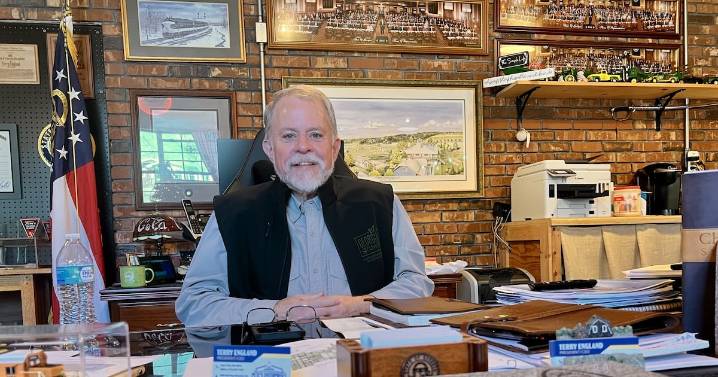 Terry England nearly died on his farm. He knows he was saved for a reason.