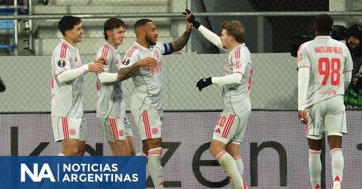 Lyon aplastó al Maccabi Tel Aviv y tomó el mando en la Europa League