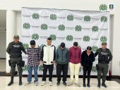 «Los Buscadores» fueron capturados, señalados de secuestrar, hurtar y extorsionar en Meta y Boyacá