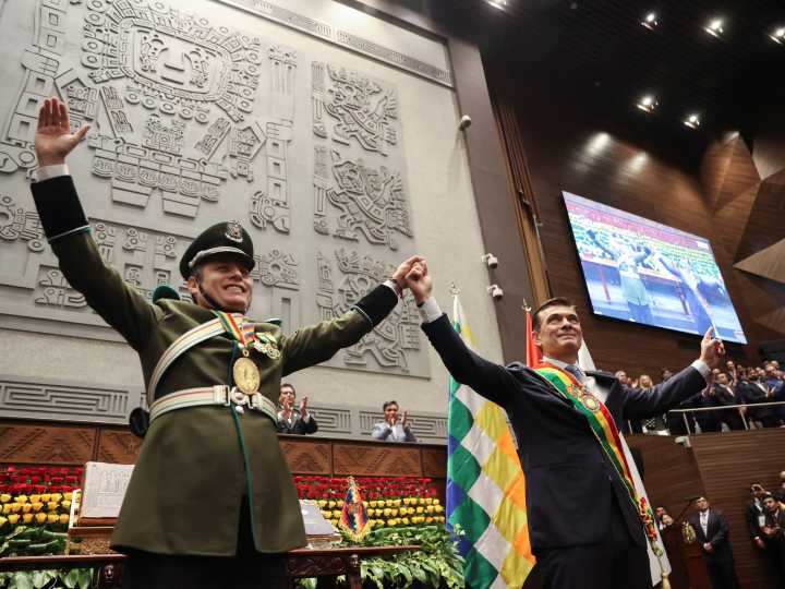 Insólita interna: a sólo dos semanas de su asunción, el vice de Bolivia ataca al presidente Rodrigo Paz y afirma que se rodeó de "la peor calaña"