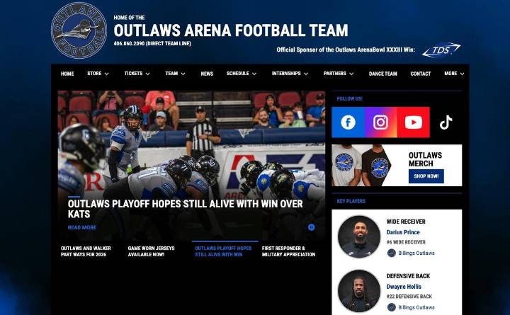 Billings Outlaws ‘go dormant,’ search for new home