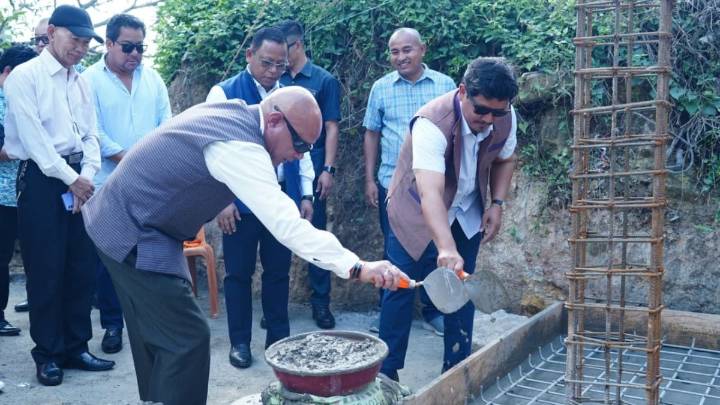Meghalaya CM lays foundation stone for World War I memorial restoration in Tura