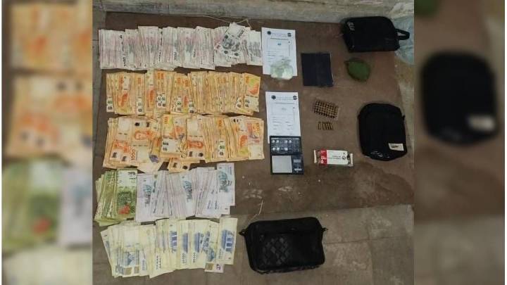 Secuestran más de tres millones de pesos en operativo por amenazas en Paraná