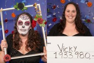 Canadian claims lottery prize while rocking La Catrina makeup