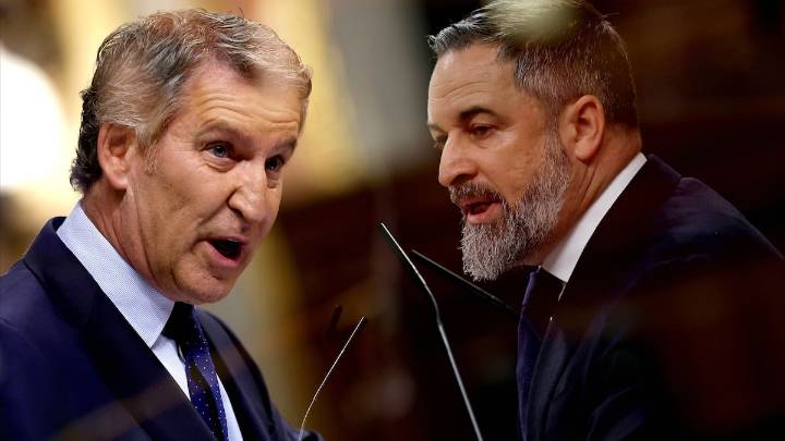 Feijóo habla con Abascal sobre el relevo de Mazón