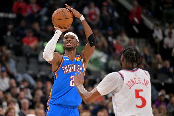 Thunder vence a Clippers 126-107 y extiende racha inicial de victorias a 8 – Chicago Tribune