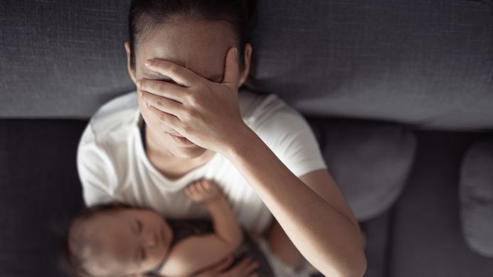 La principal alarma de la depresión posparto: la dificultad para conciliar el sueño