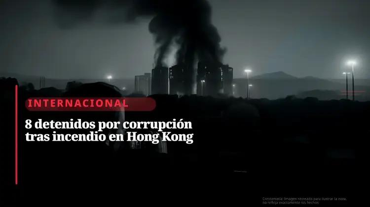 Hong Kong reporta 128 muertos tras incendio en Wang Fuk Court y busca víctimas