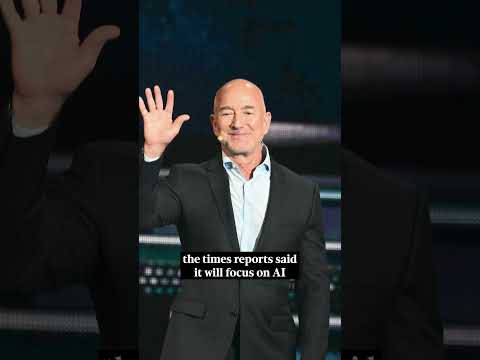 Jeff Bezos Launching $6.2 Billion AI Startup