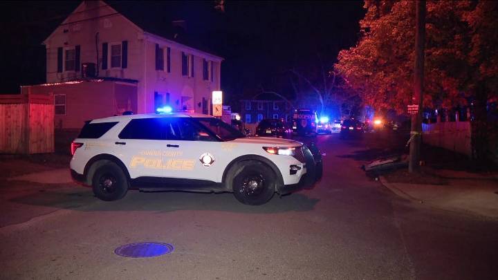 Officer recovering after being shot in the arm during incident in Camden County
