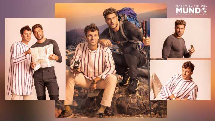 Aldo Comas y José Lamuño: aventura, arte y adrenalina a partes iguales en 'Hasta el fin del mundo'