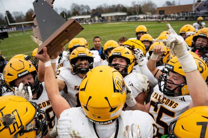 PHOTOS: Swan Valley hosts Ogemaw Heights in Division 5 regional football championship